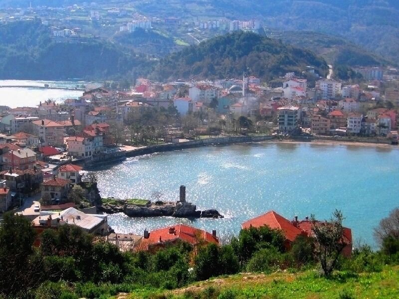 Coastal Town by Bay