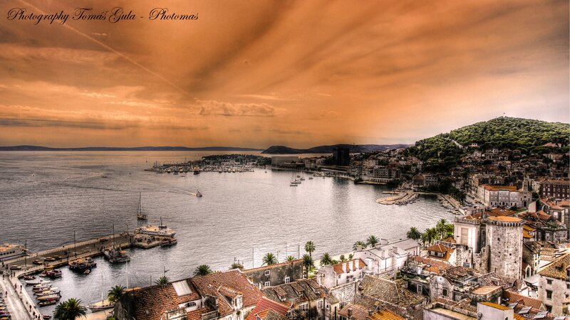 Coastal Town Harbor