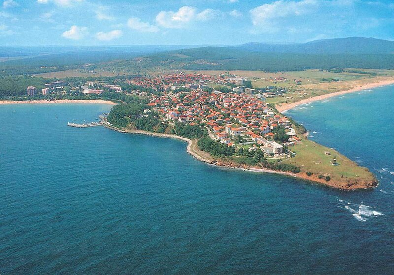 Coastal Town on Peninsula
