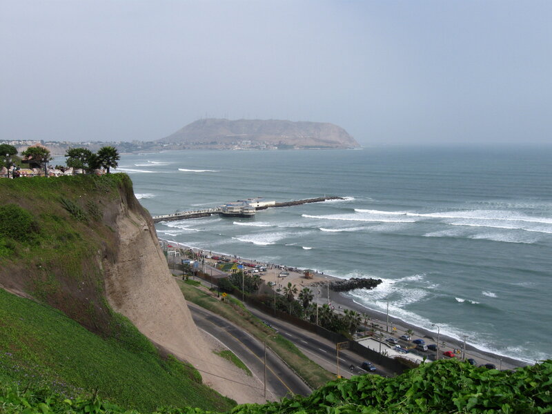 coastal view of miraflores