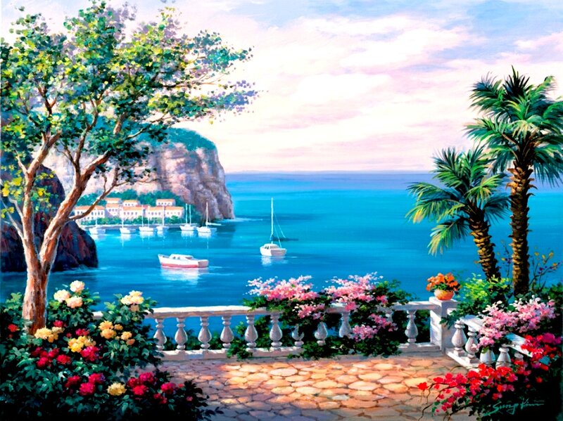Coastal Villa View