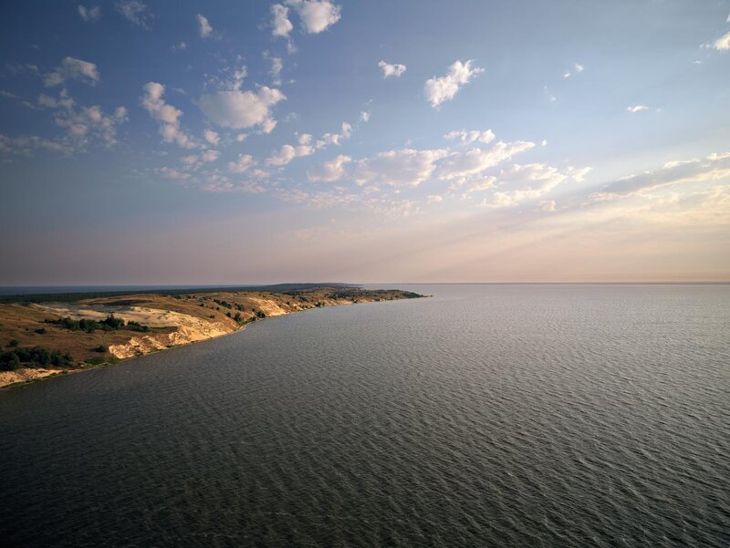 Coastline with Sandy Cliffs