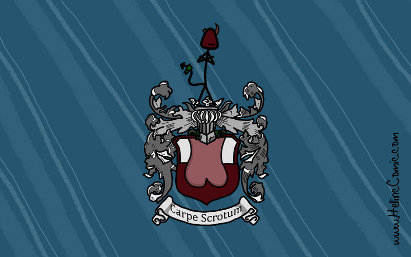 Coat of Arms with Devil