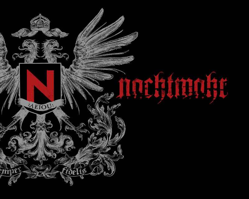 Coat of Arms with Eagle — Black