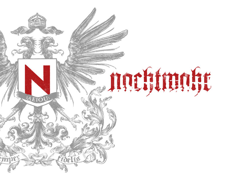 Coat of Arms with Eagle — Red