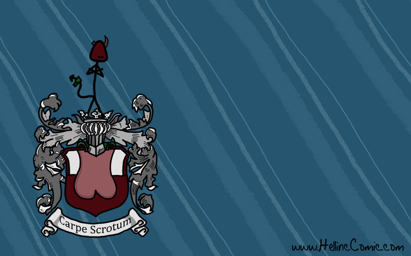 Coat of Arms with Stick Figure