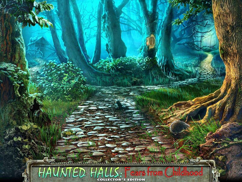 Cobblestone Path in Forest