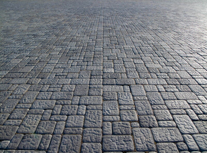 Cobblestone Pavement — Gray, Neutral, Photograph