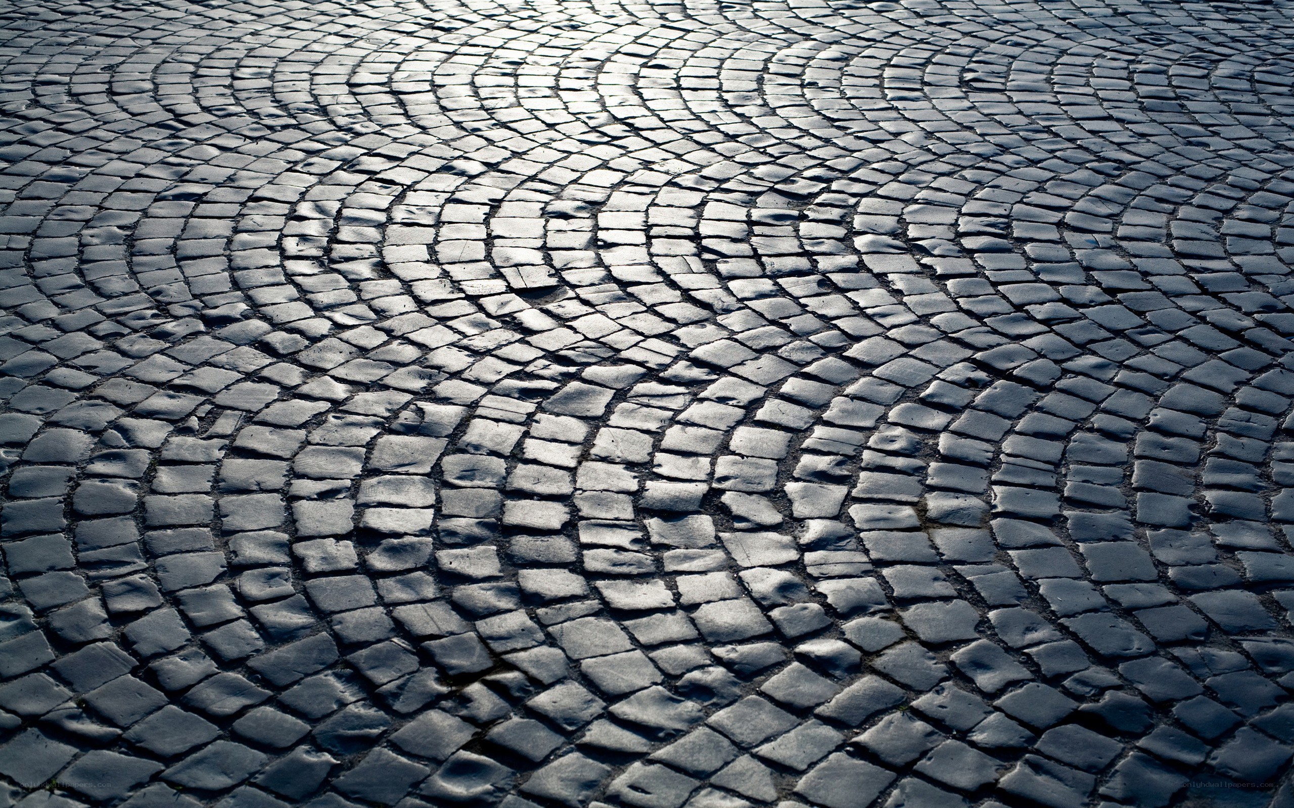 cobblestone pavement pattern