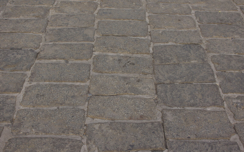 Cobblestone Pavement