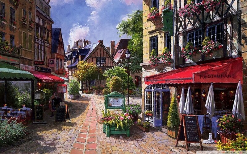 Cobblestone Street Cafe