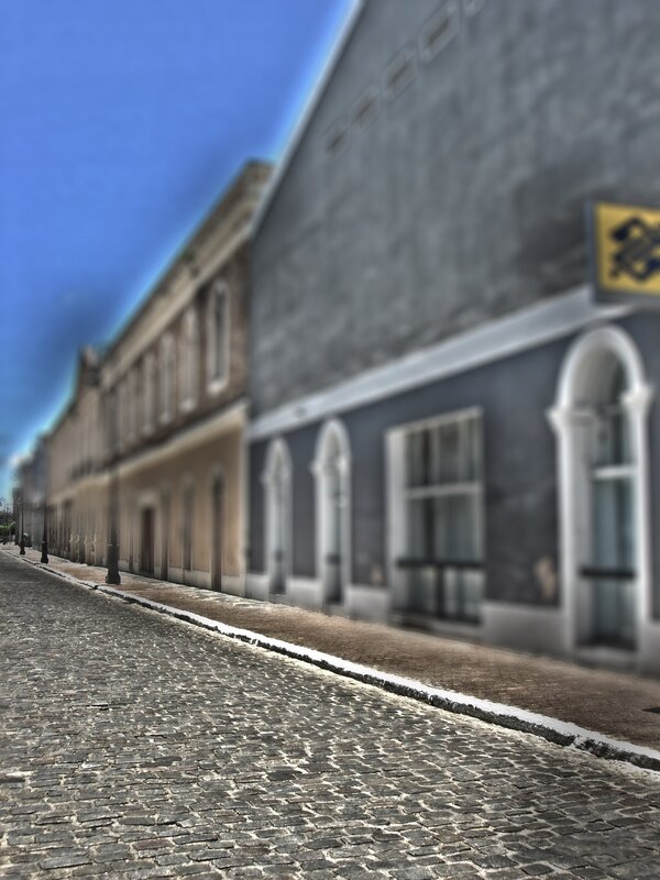 Cobblestone Street — Gray, Calm