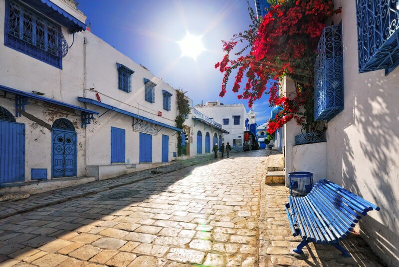 Cobblestone Street in Medina