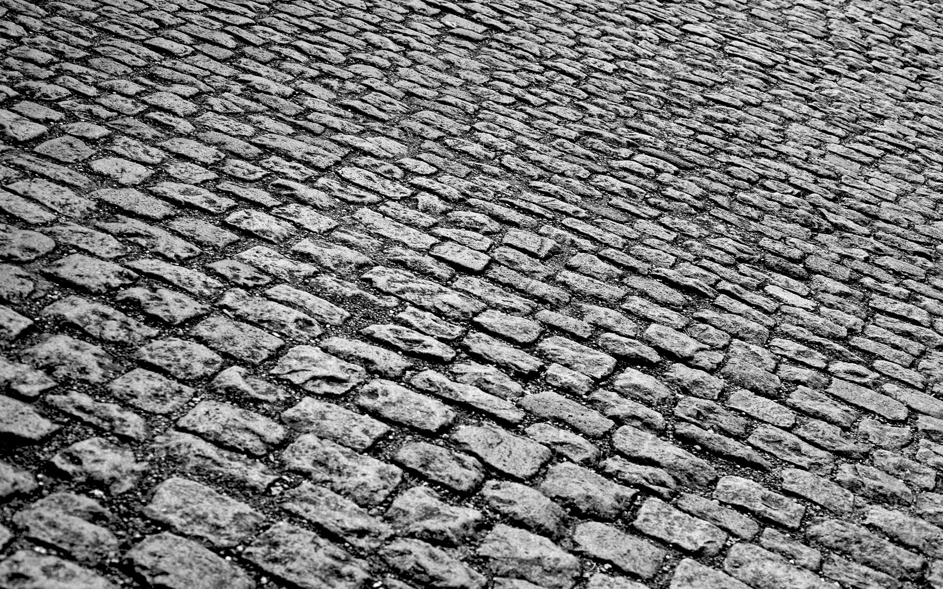 cobblestone street pattern