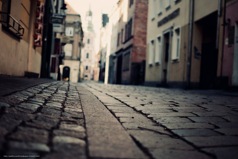 Cobblestone Street