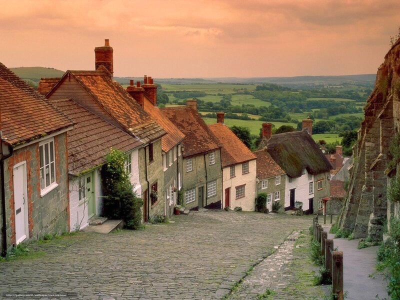 Cobblestone Street Village — Orange