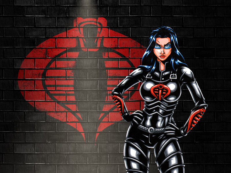 Cobra Commander character art
