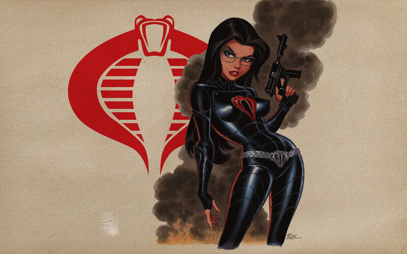Cobra Commander character art