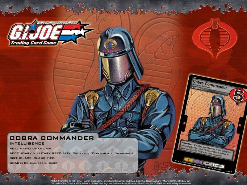 Cobra Commander character art