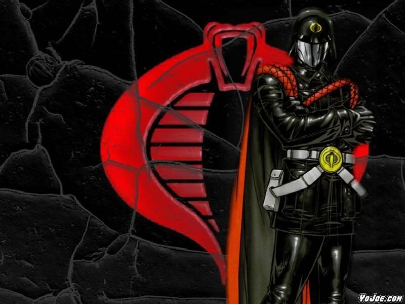 Cobra Commander Character — Black