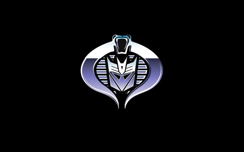 Cobra Commander Logo — Black