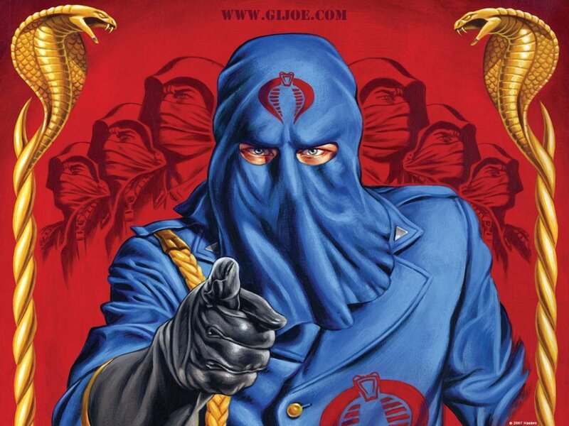 Cobra Commander portrait
