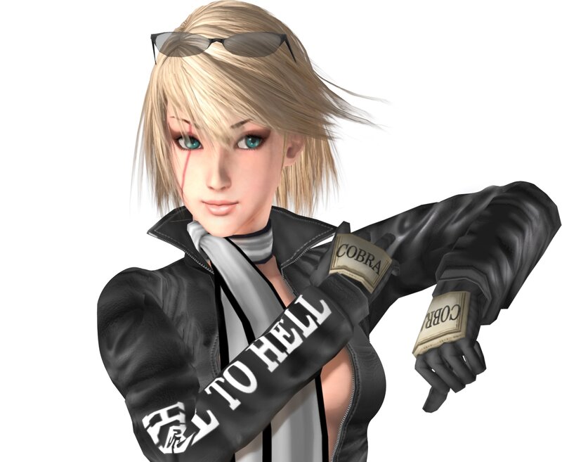 Cobra in leather jacket