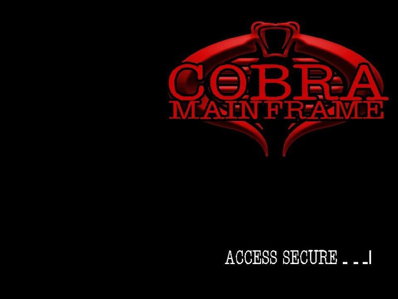 Cobra Mainframe access screen