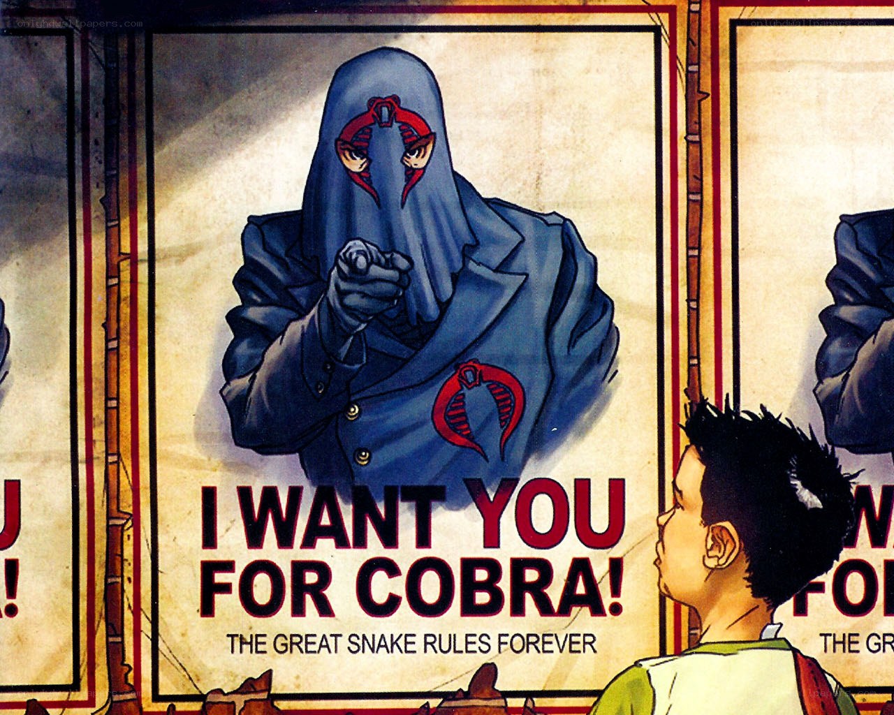 Cobra recruitment poster