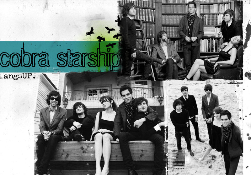 Cobra Starship band collage
