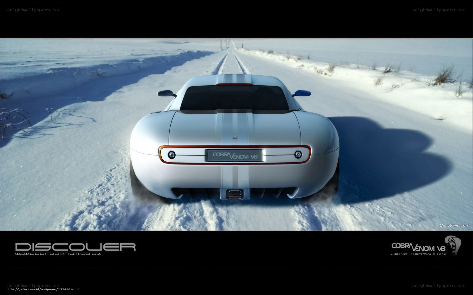 Cobra Venom V8 in snow