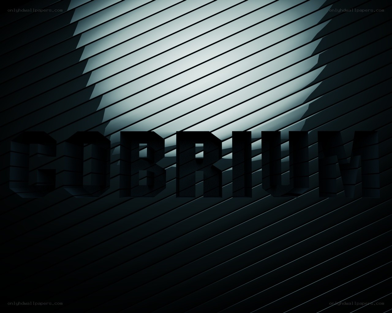 Cobrium logo on dark background