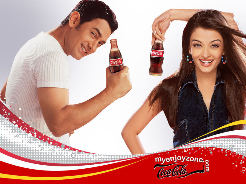 Coca-Cola advertisement with actors