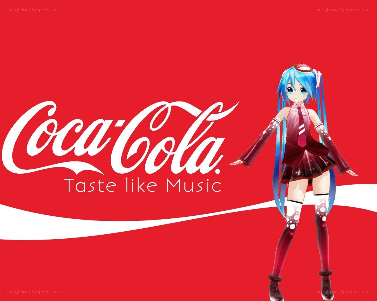Coca-Cola and Hatsune Miku