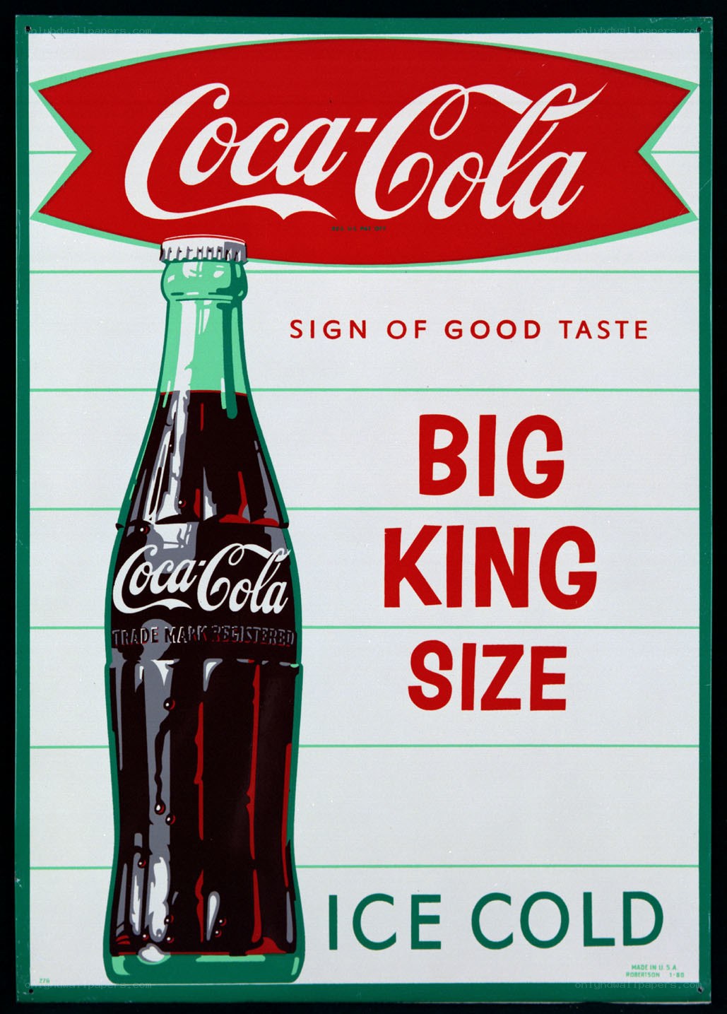 Coca-Cola Big King Size ad