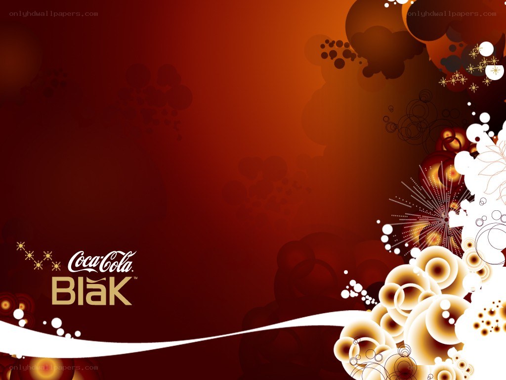 Coca-Cola Blak promotional wallpaper