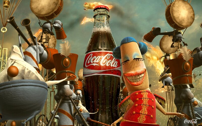 Coca-Cola Bottle and Band