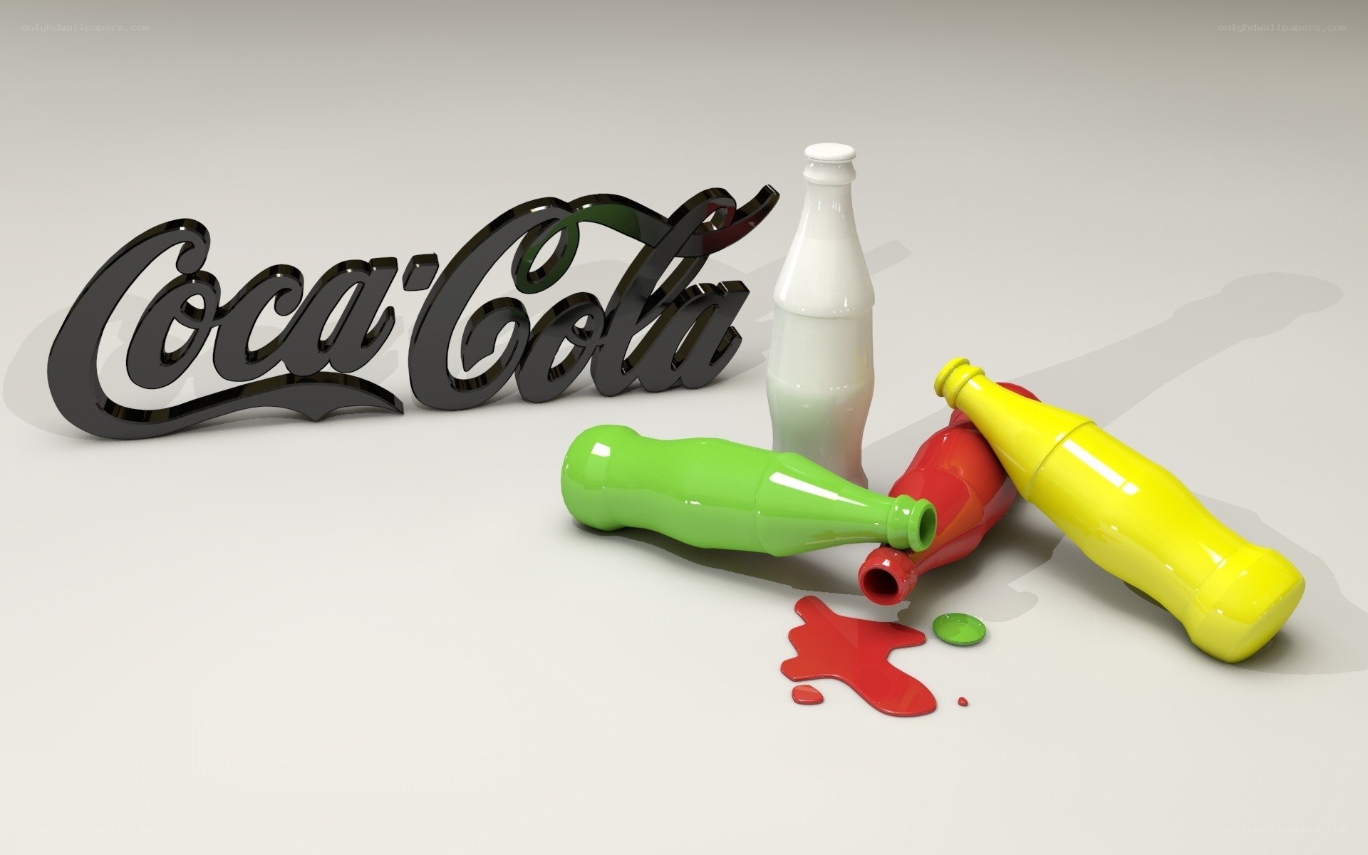 Coca-Cola bottle art