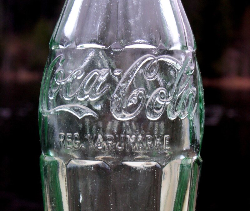 Coca-Cola bottle close-up