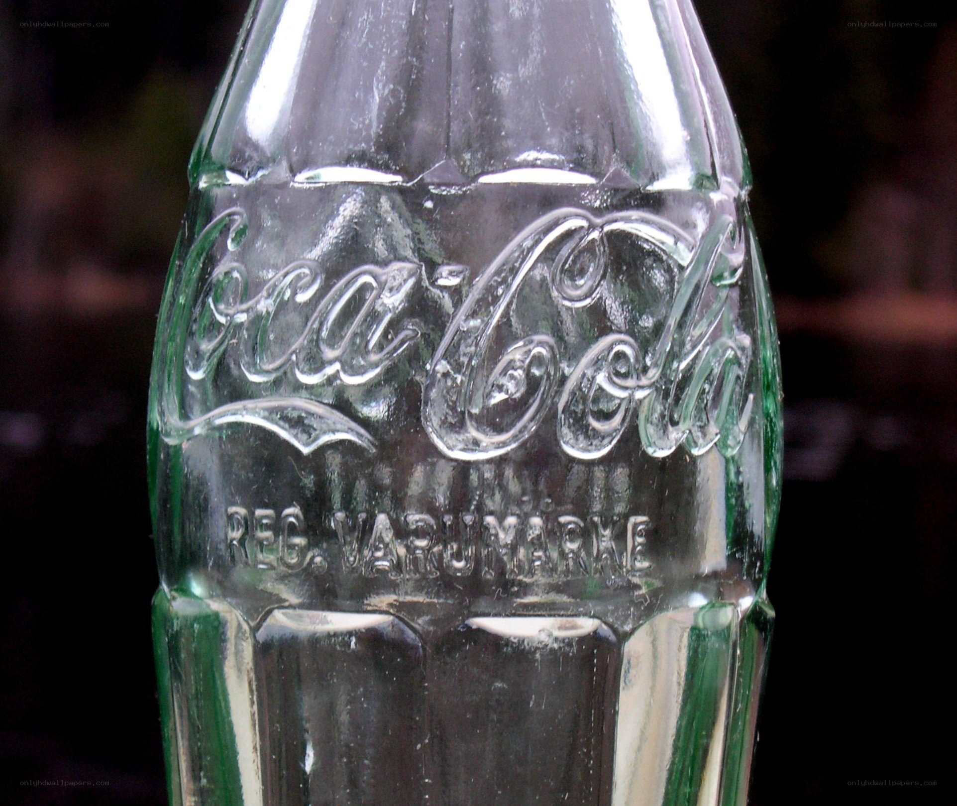 Coca-Cola bottle close-up
