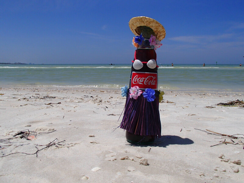 Coca-Cola Bottle Hula Dancer
