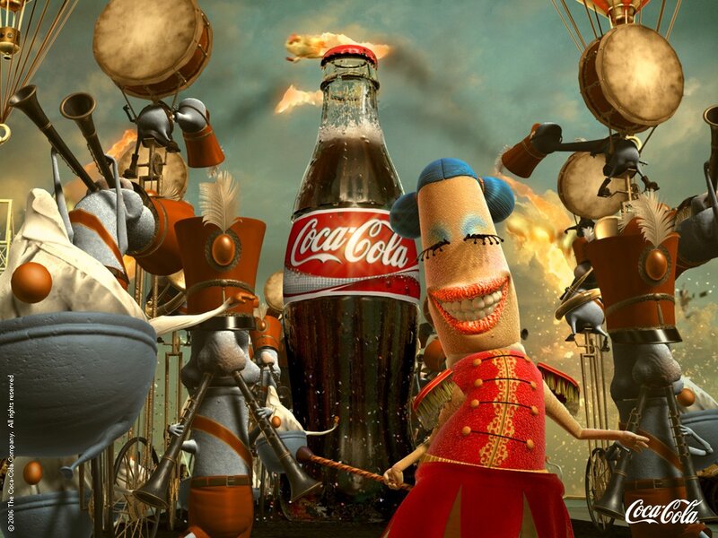 Coca-Cola Bottle with Band