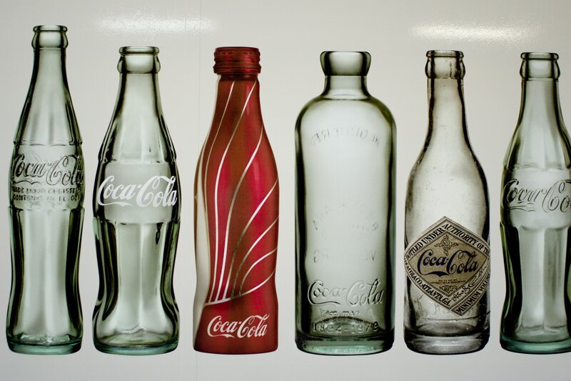 Coca-Cola Bottles — Green