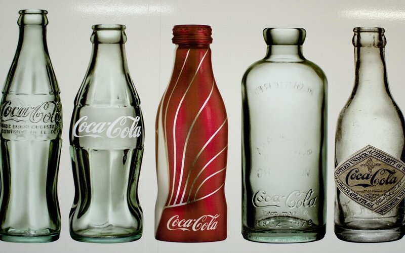 Coca-Cola Bottles — Red, Neutral