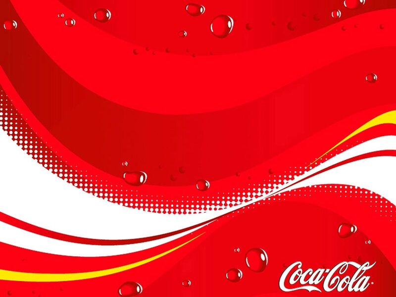 Coca-Cola brand background