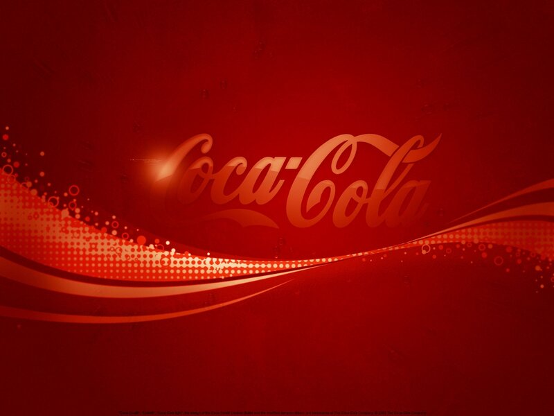 Coca-Cola brand background