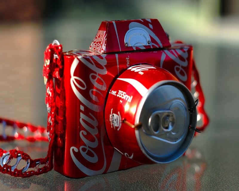 Coca-Cola camera craft