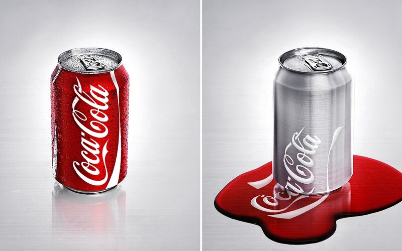 Coca-Cola can comparison