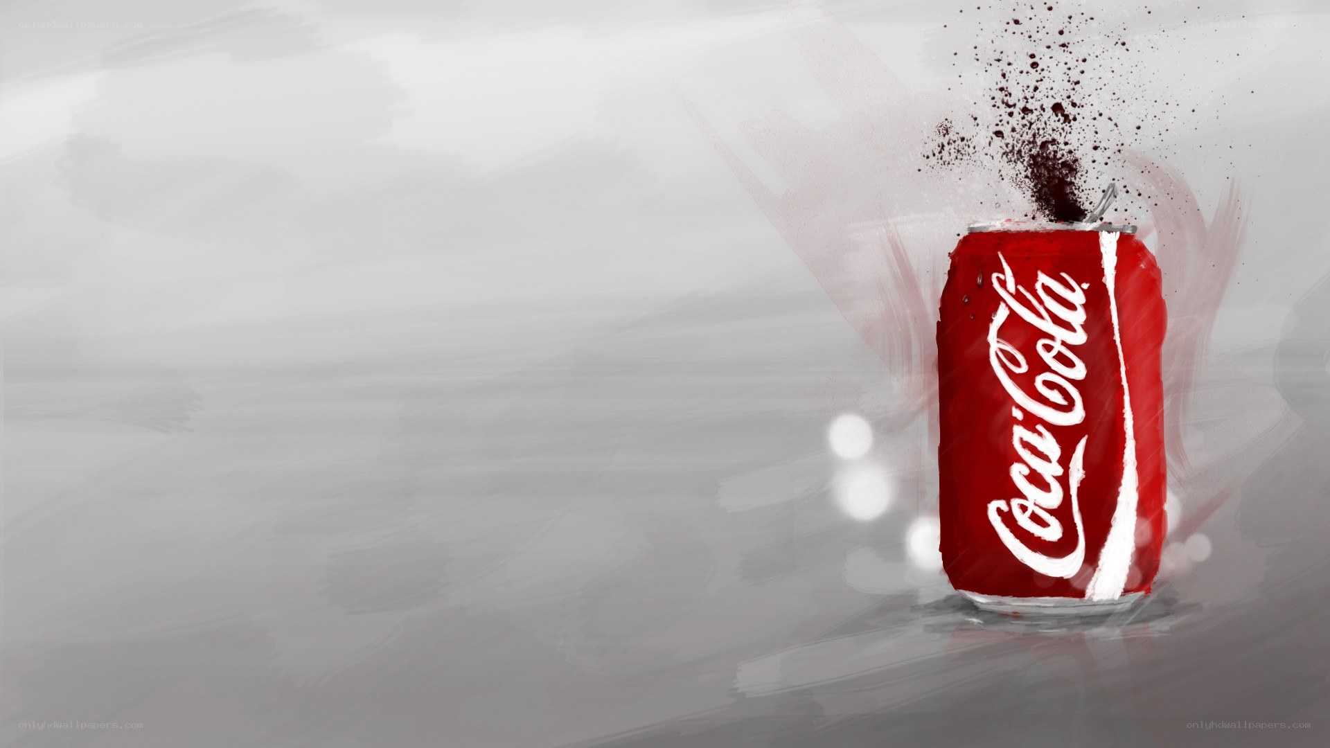 Coca-Cola can explosion