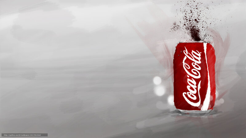 Coca-Cola can explosion